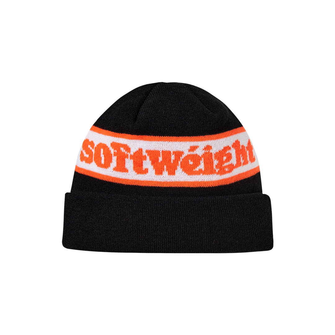 softwéight Jacquard Cuff Beanie (Black)