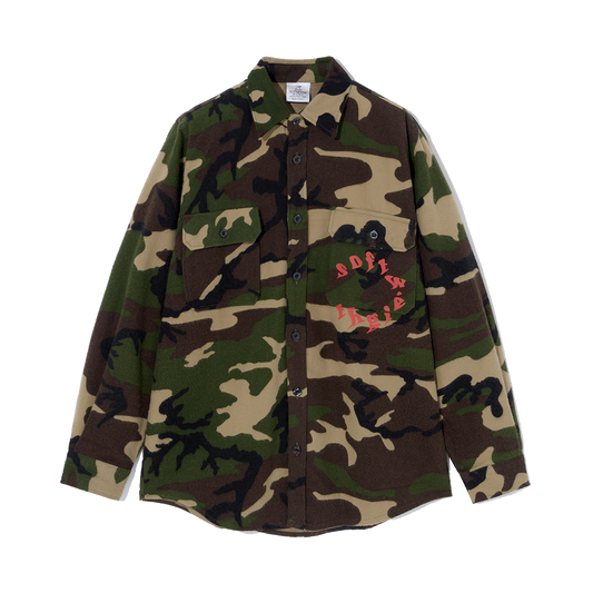 Flannel Shirt (Woodland Camo)