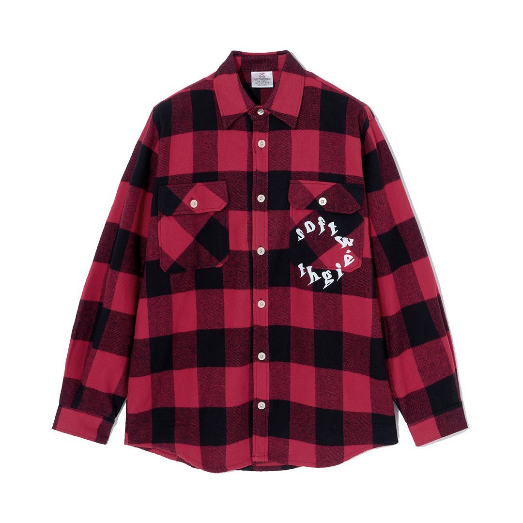 Flannel Shirt (Buffalo Red)