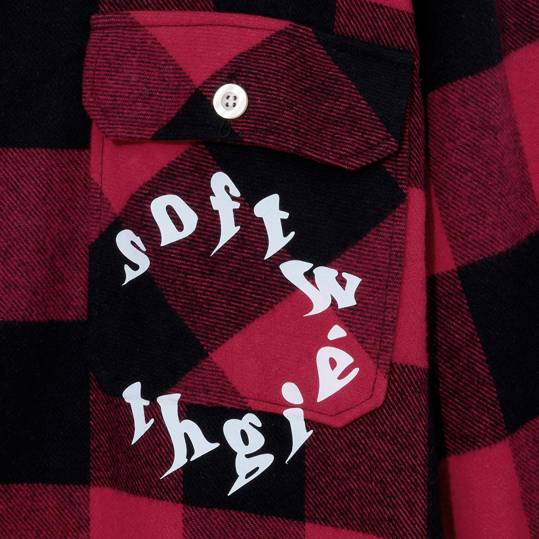 Flannel Shirt (Buffalo Red)